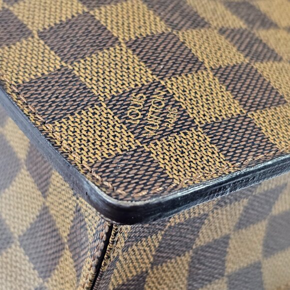 LOUIS VUITTON Damier Messenger Briefcase Mens LV Work Bag Authentic Damier LV - Picture 6 of 16